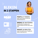 Hoe gebruik je de whitening strips?